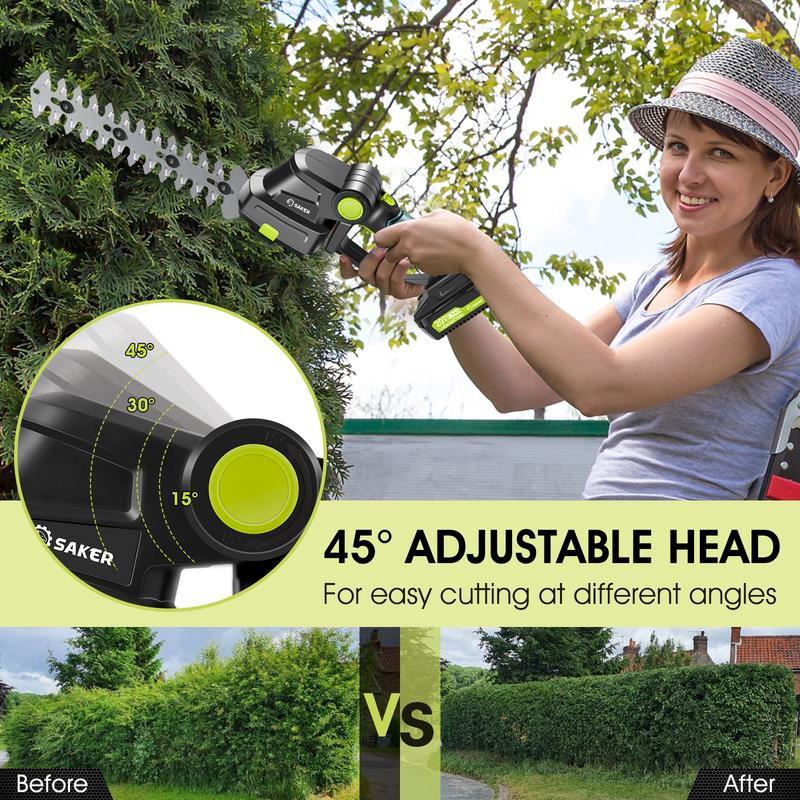 Cordless Electric Pruning Shears with 2 Rechargeable Batteries & Charger – Perfect for Garden, Lawn & Tree Trimming