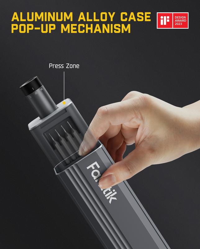Mini Electric Screwdriver Set, 50-in-1 Magnetic Bits, Cordless Precision Repair Tool
