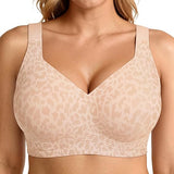 🏆LAST DAY SALE 49% OFF 🔥Super Firming Leopard Print Jelly Bra | Women Wirefree Bras 👍No More Sagging Breasts