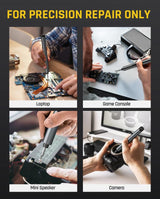 Mini Electric Screwdriver Set, 50-in-1 Magnetic Bits, Cordless Precision Repair Tool